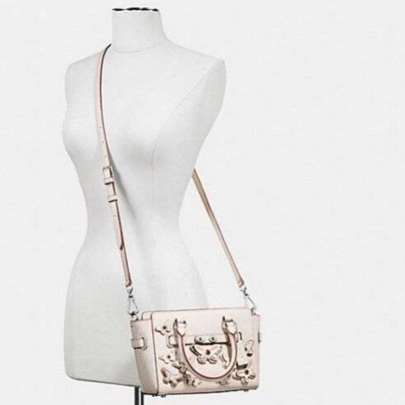 NWT Coach 59810 Mini Blake Carryall Chalk Pebble L - Picture 8 of 8